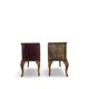 Tables de chevet/commodes Chippendale italiennes, années 1940/1950.