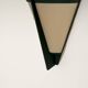 Pair of Scandinavian conical wall lamps in metal and bakelite, 1950s/1960s