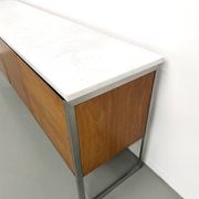 Modernist enfilade by Arno, in Rio rosewood.