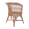 Wicker armchair