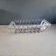 Vintage bread basket in forged chrome-plated metal