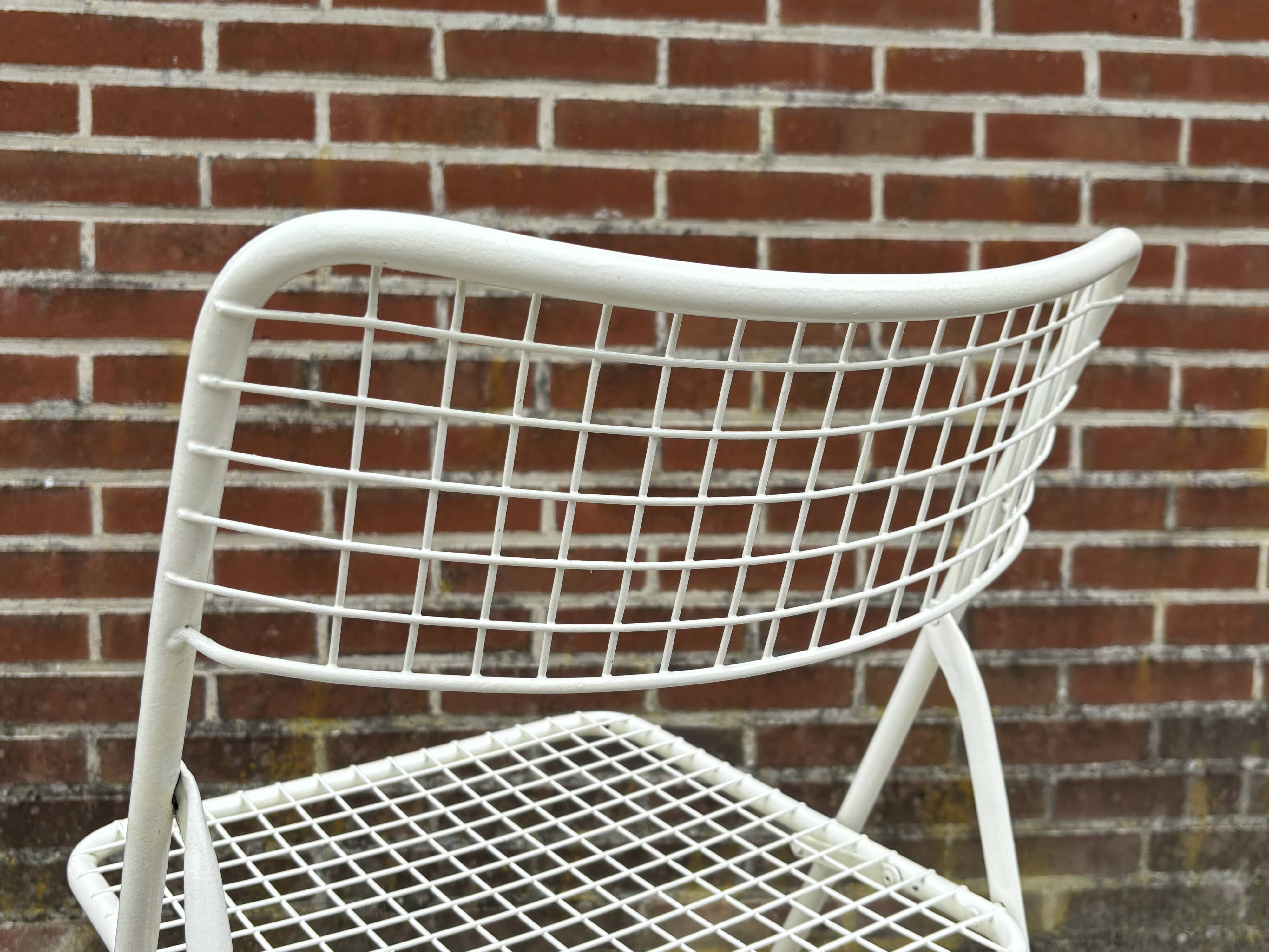 Vintage Folding chair "Ted Net" by Niels Gammelgaard for Ikea 1976