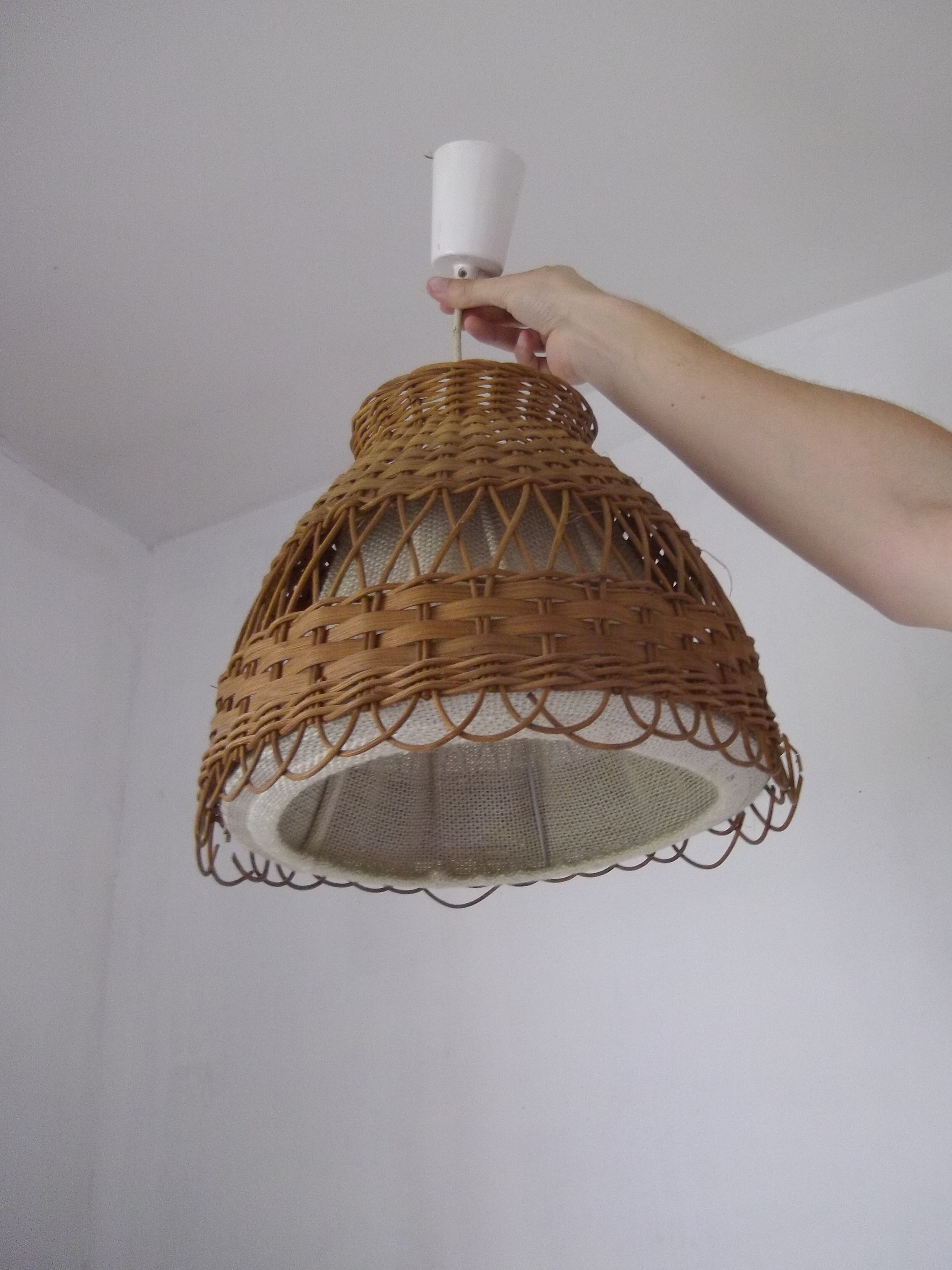 Suspension osier et tissu