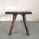 Brutalist coffee table solid oak