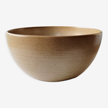 Large stoneware salad bowl