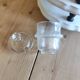 Table set 1900, 5 containers for oil, vinegar, condiments, Gien