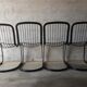 Set de 4 chaises vintage Cidue Italie années 70