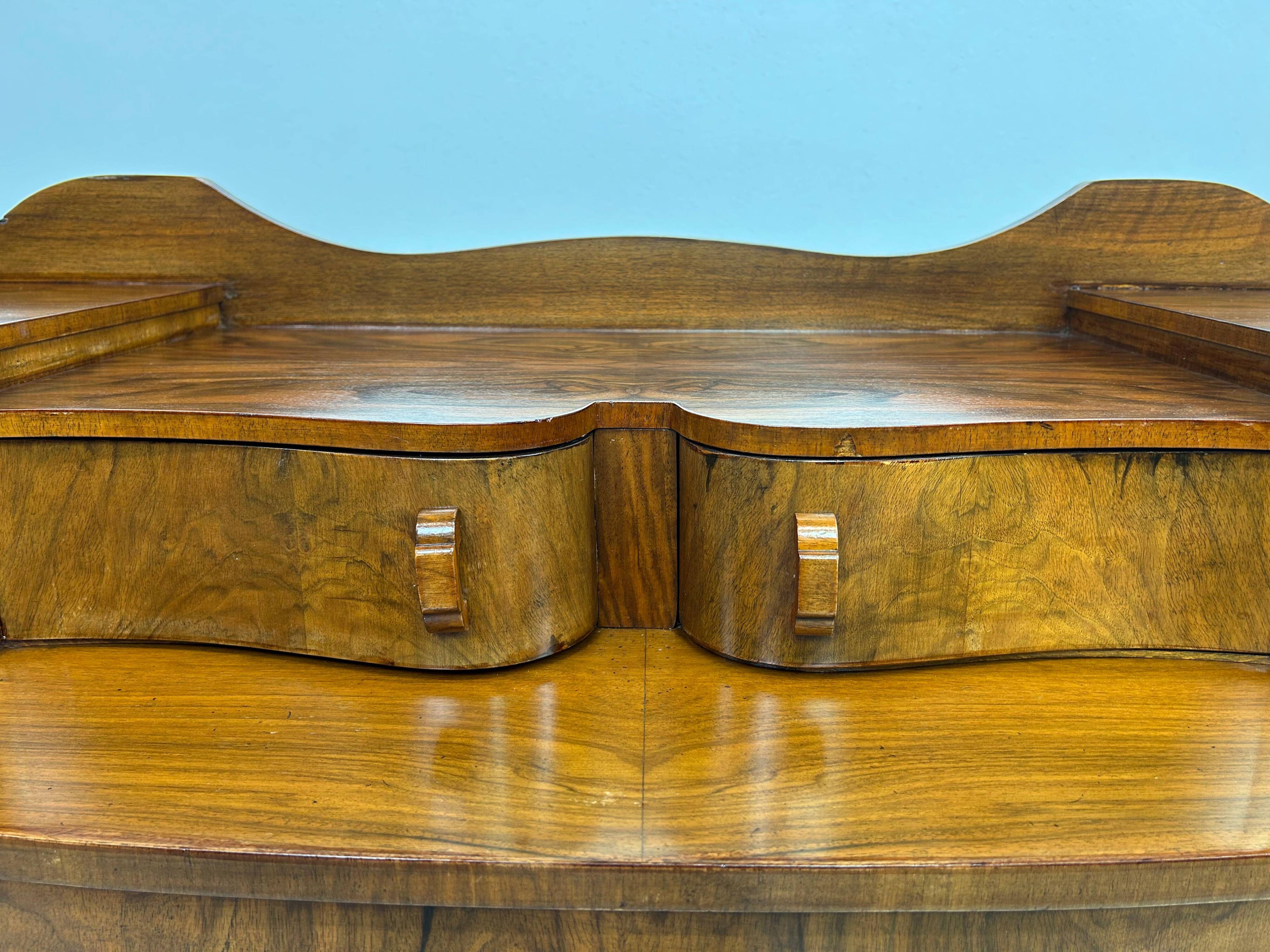 Art Deco walnut sideboard