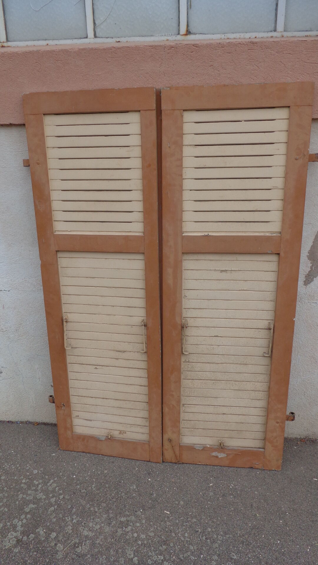 Vintage pair of shutters