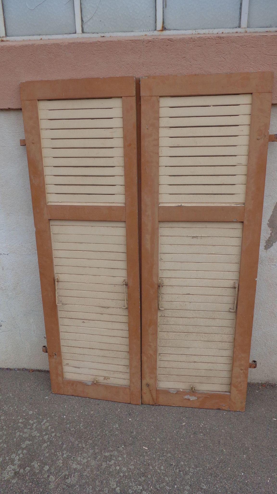 Vintage pair of shutters