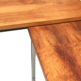 Vintage rosewood corner desk by Nipu made in the 1960s
