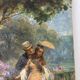 “La proposition”, huile sur toile signée