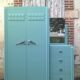 asymmetrical convenient cabinet mint