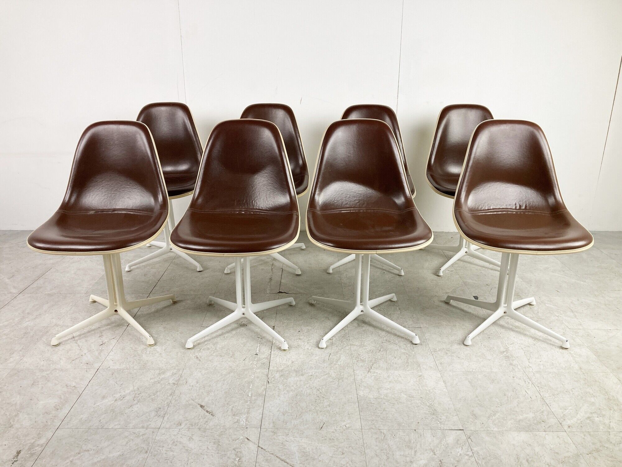 Eames La Fonda chairs by Herman Miller, 1960