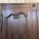 18th-century oak wardrobe front