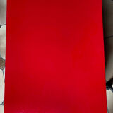 Lacquered red tv cabinet