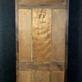 Art Nouveau period coat holder in solid oak