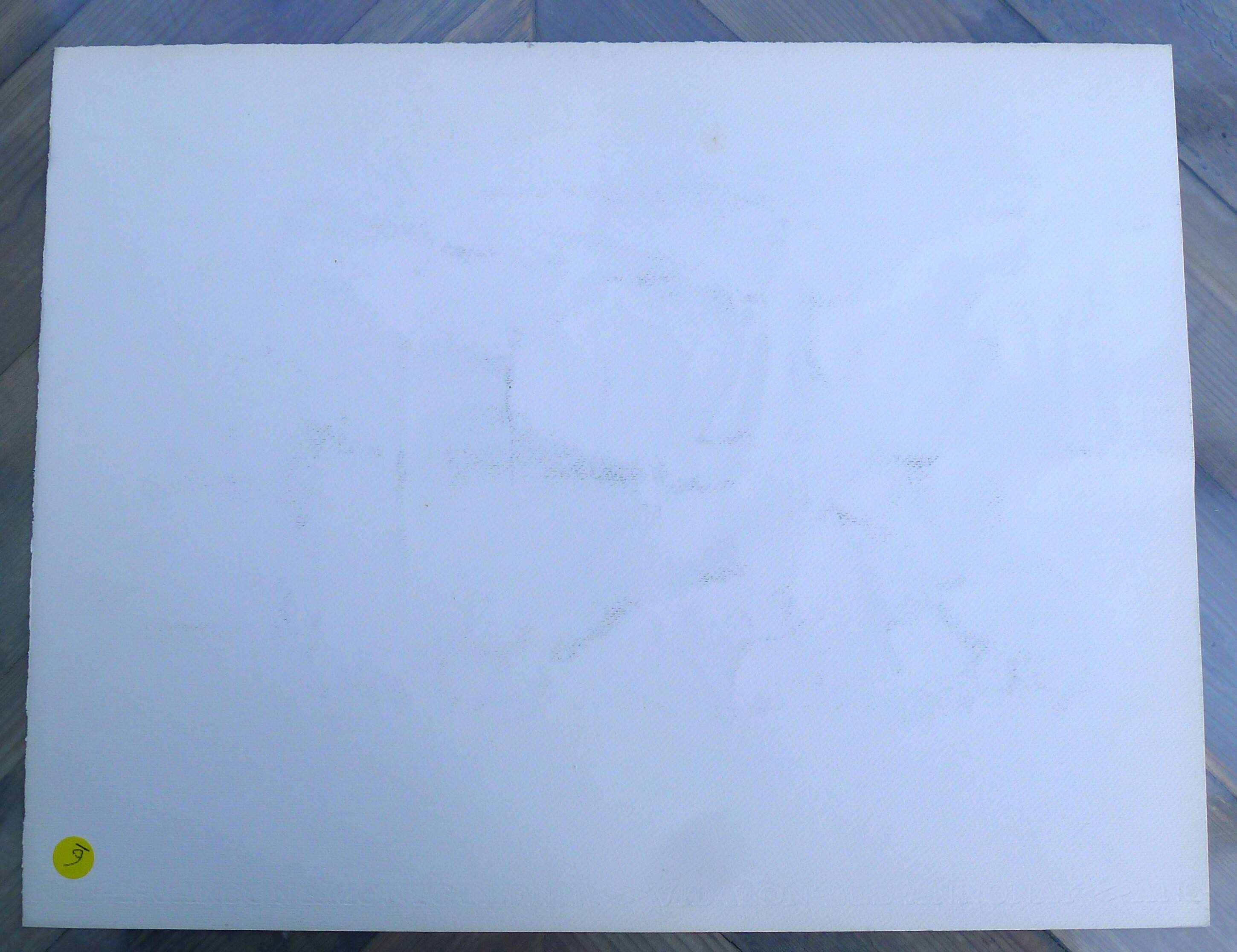 Original Indian ink wash drawing by Jean Villette (1913-2005)