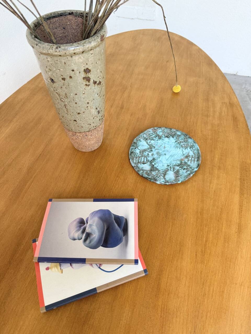 Oval coffee table beech 1980 Aalto Ikea