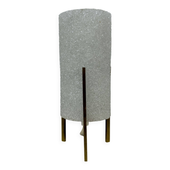Vintage tripod sugar rocket table lamp , 1970s