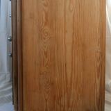 Low mado buffet, marble top, sanded