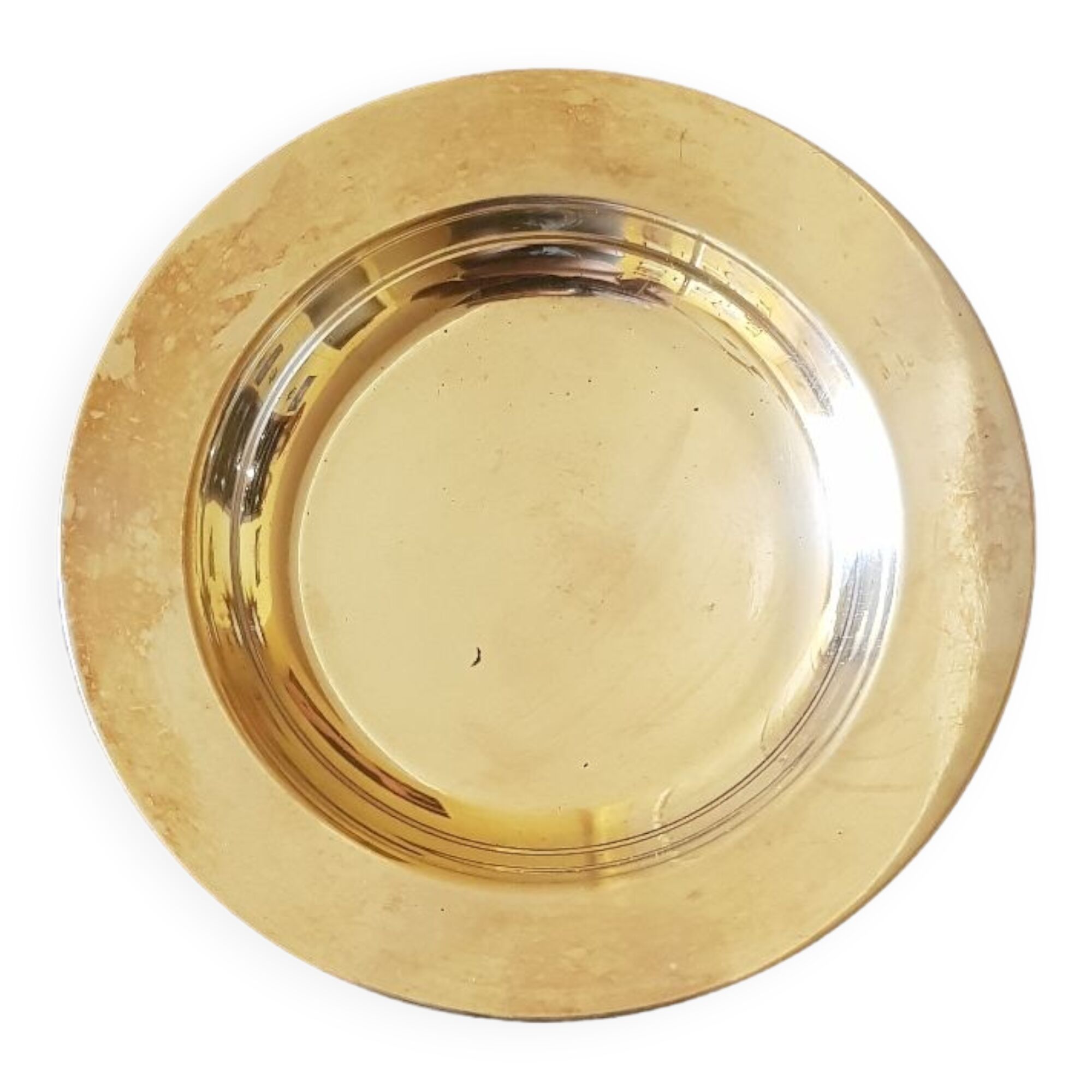 Christofle tidy. silver metal hallmark.