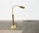 Vintage Hollywood Regency brass floor lamp by designer Florian Schulz, 1970s.