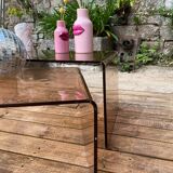 Duo of 70´ coffee tables