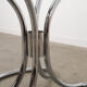 Glass table, Italian design, 1970s, manufactured by Gastone Rinaldi