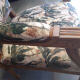 Paire de fauteuils style Louis XVI