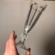 Baccarat Harcourt flute, 1841, signed