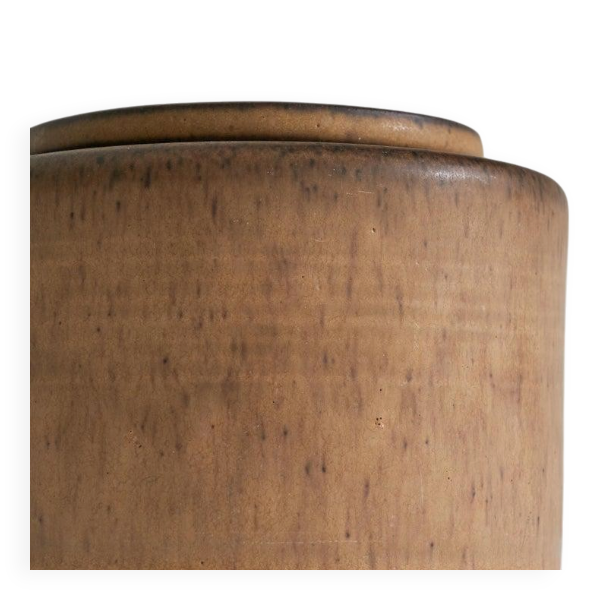 Meindert Zaalberg Studio Pottery 'Stop' boîte avec couvercle 1962