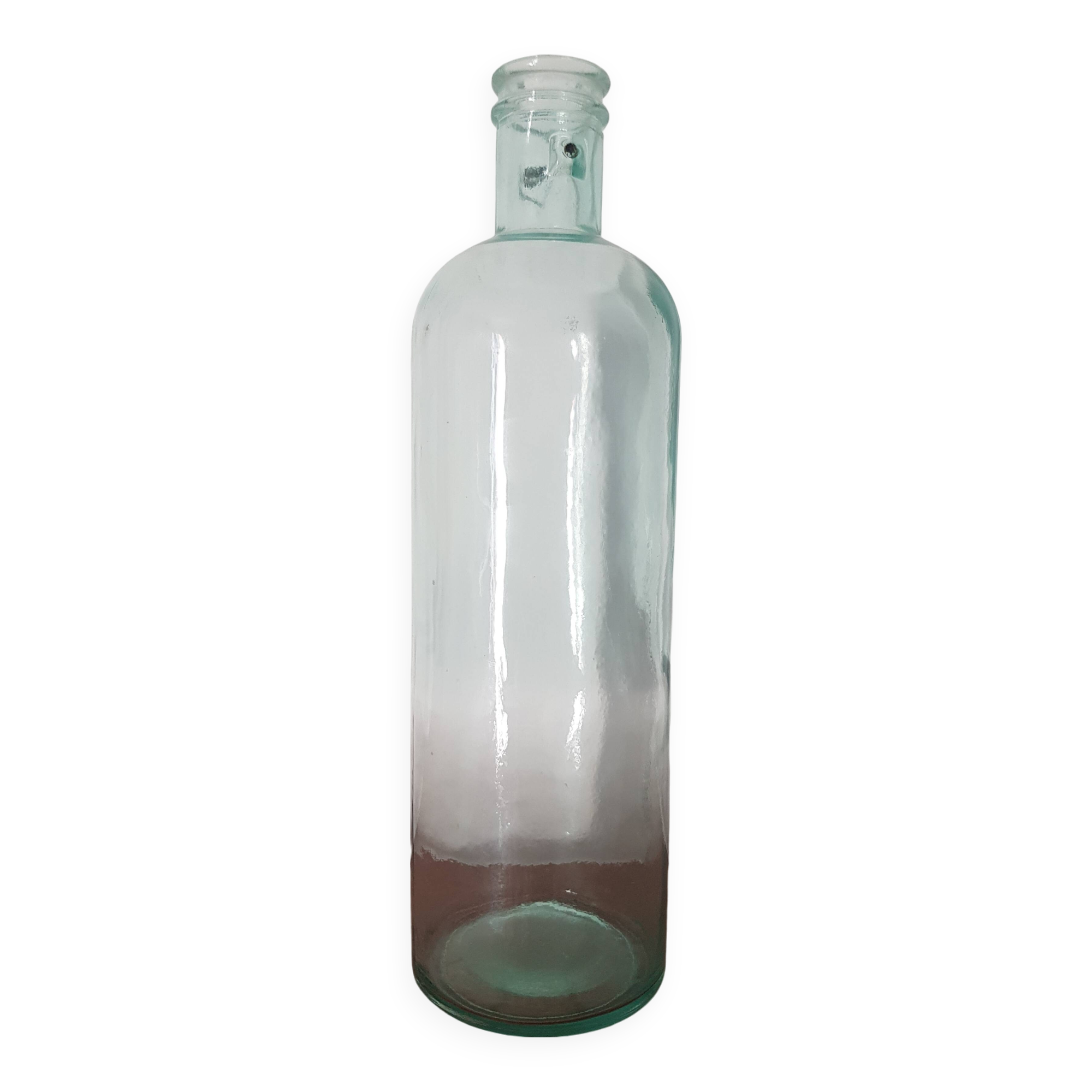 Large vintage glass bottle