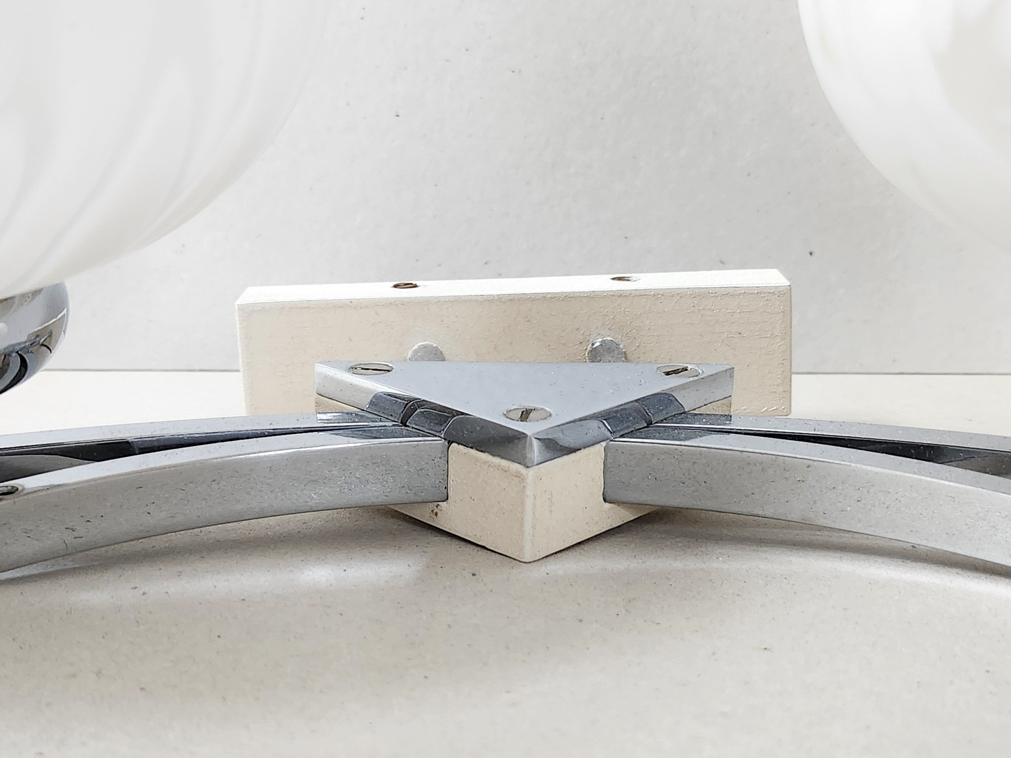 Vintage wall lamp 1970 space age