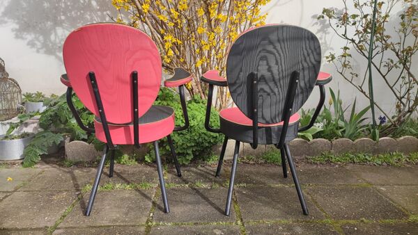 Paire de fauteuils 1950
