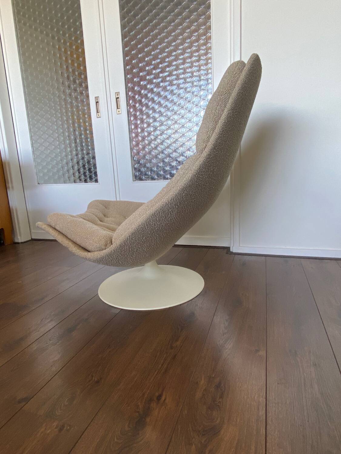 Fauteuil Lounge Artifort modèle F588 par Geoffrey Harcourt, années 1960