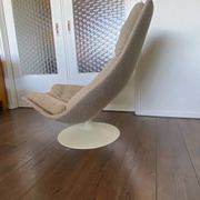 Fauteuil Lounge Artifort modèle F588 par Geoffrey Harcourt, années 1960
