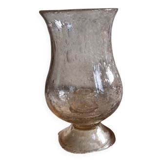 Bougeoir Biot en verre soufflé