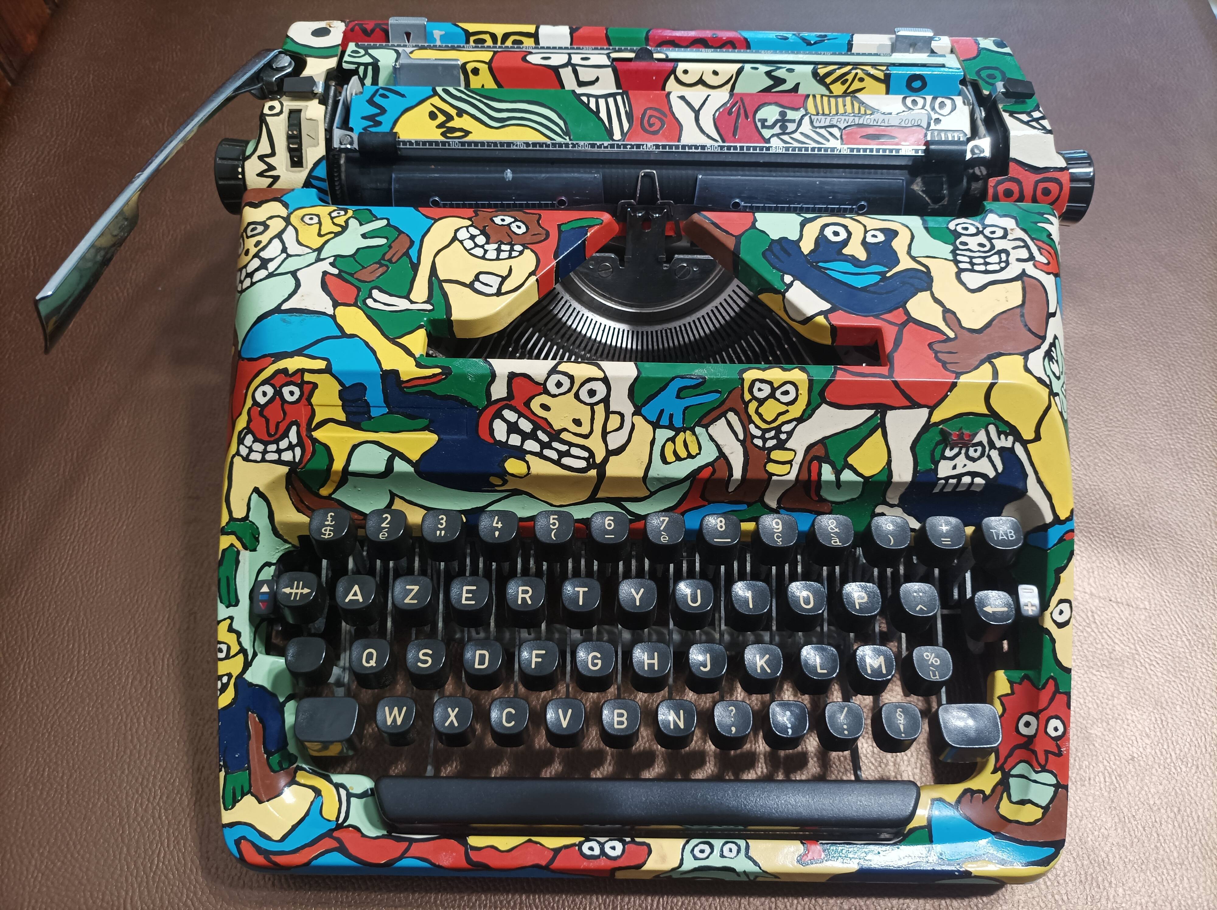 Custom Scheidegger International 2000 Typewriter