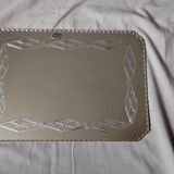 Vintage beveled mirror