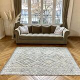 Marine kilim carpet 192 x 154 cm