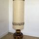 Vintage ceramic foot lamp to lay