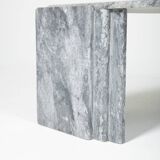 Grey marble coffee table, 1970s