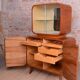 Czech Art Deco Sideboard in Walnut attributed to J. Halabala for Up Zavody, 1940s