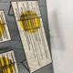 Mid Century Modernist Chrome and ceramic Belarti Coffee Side Table set 1950