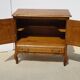 Small oak sideboard, rotating tray