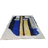 Handmade wool Berber rug 250 x 150 cm