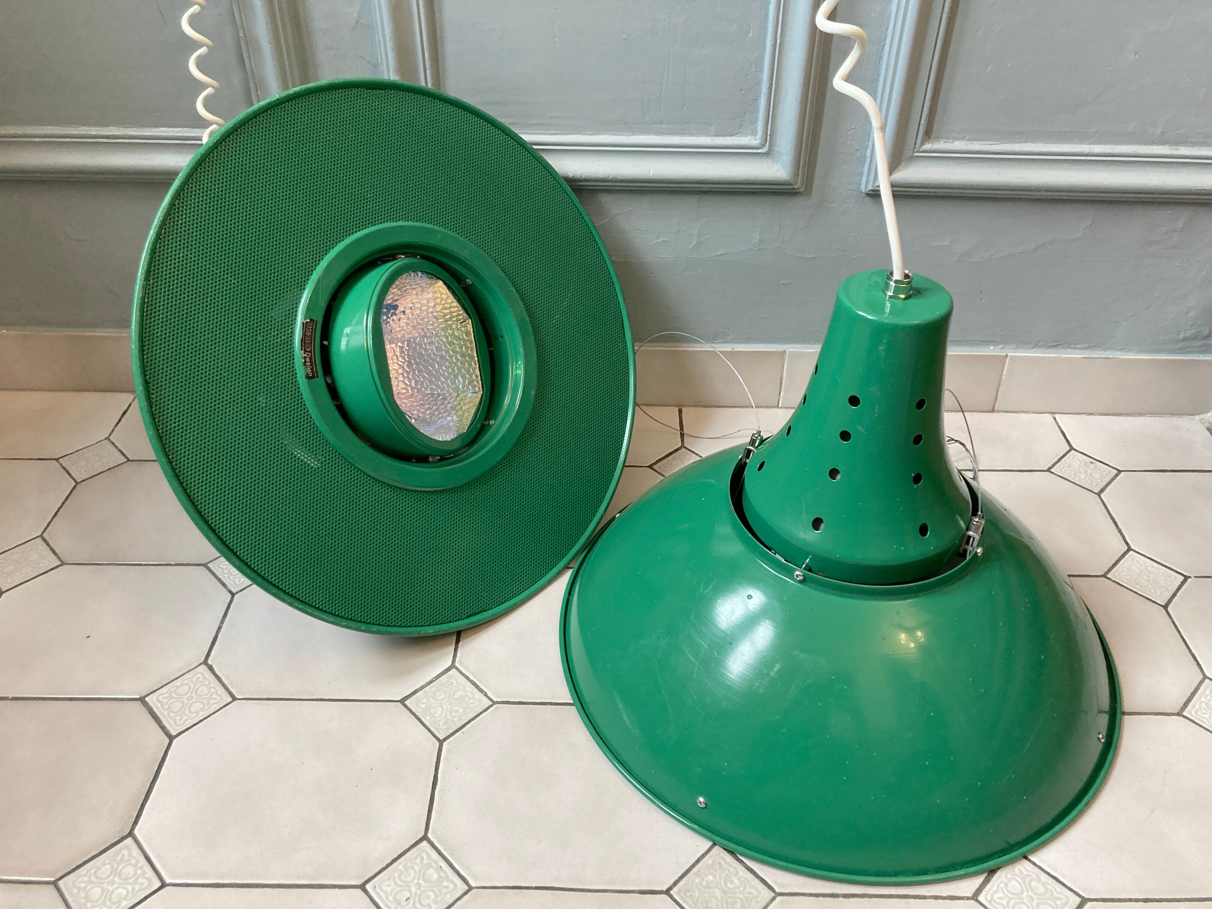 Duo of indus lamps from BARO design