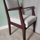 Fauteuils art deco velours gris