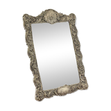 Miroir à poser vintage style rocaille en métal
